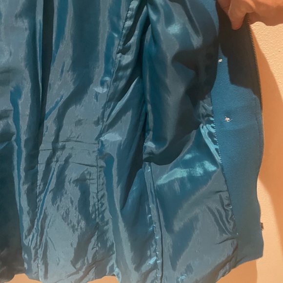 International concepts blue wool coat - Picture 5 of 6